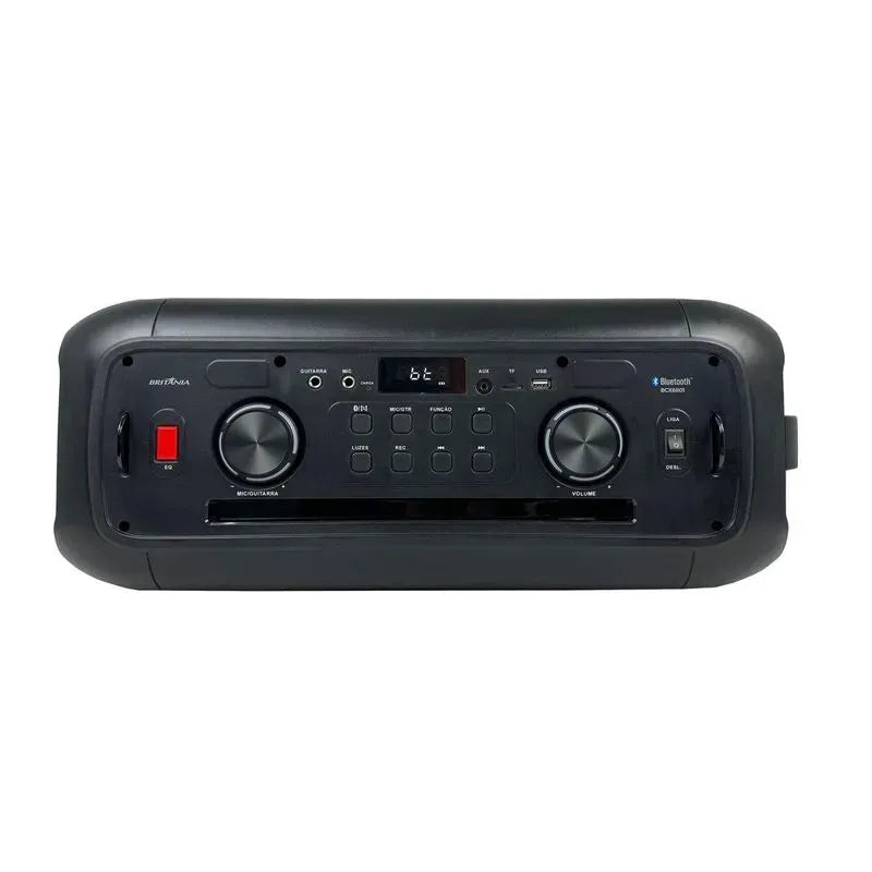 Caixa de Som Amplificada Britânia 650W Flash Lights BCX6801