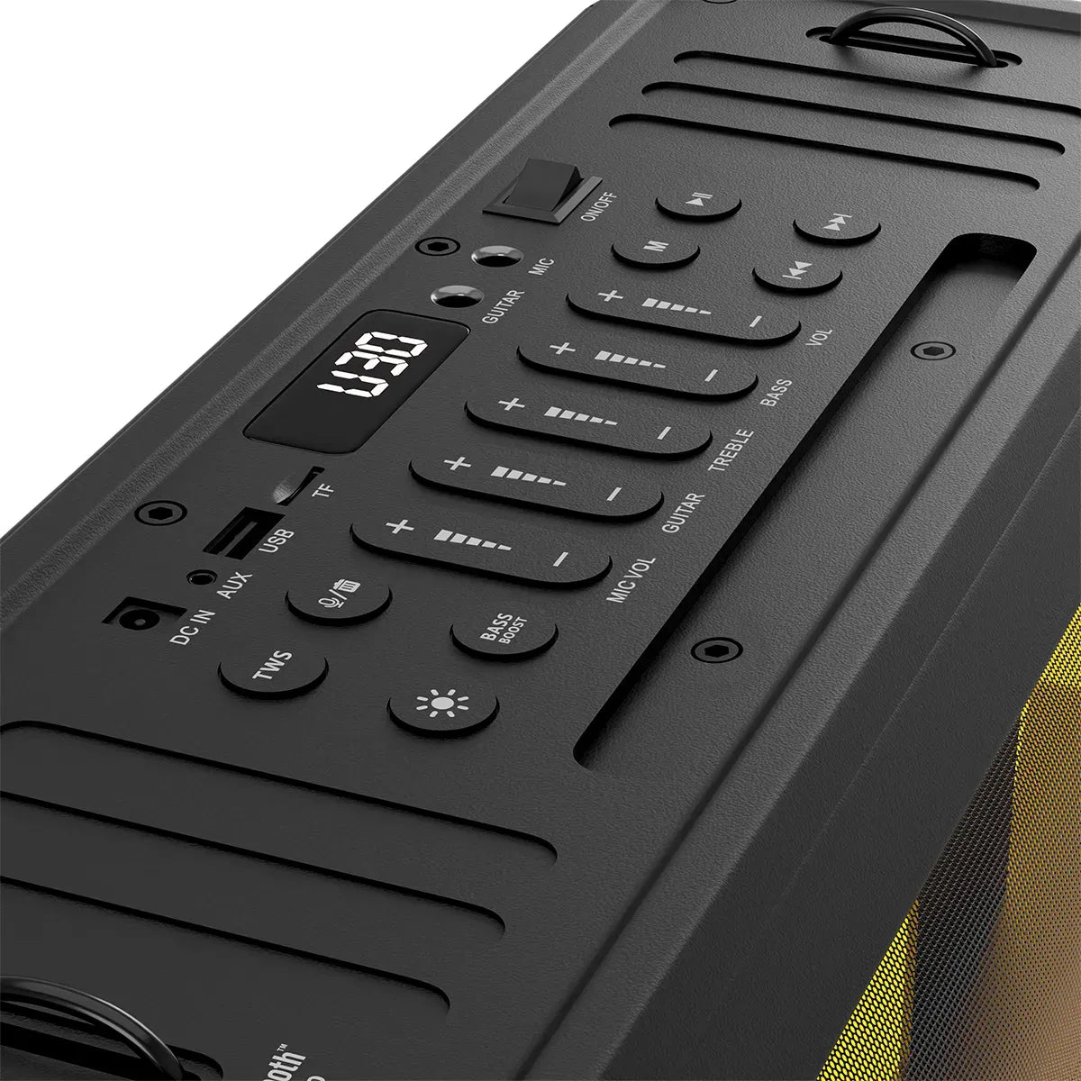 Caixa de Som Amplificada 650W Britânia BCX6800