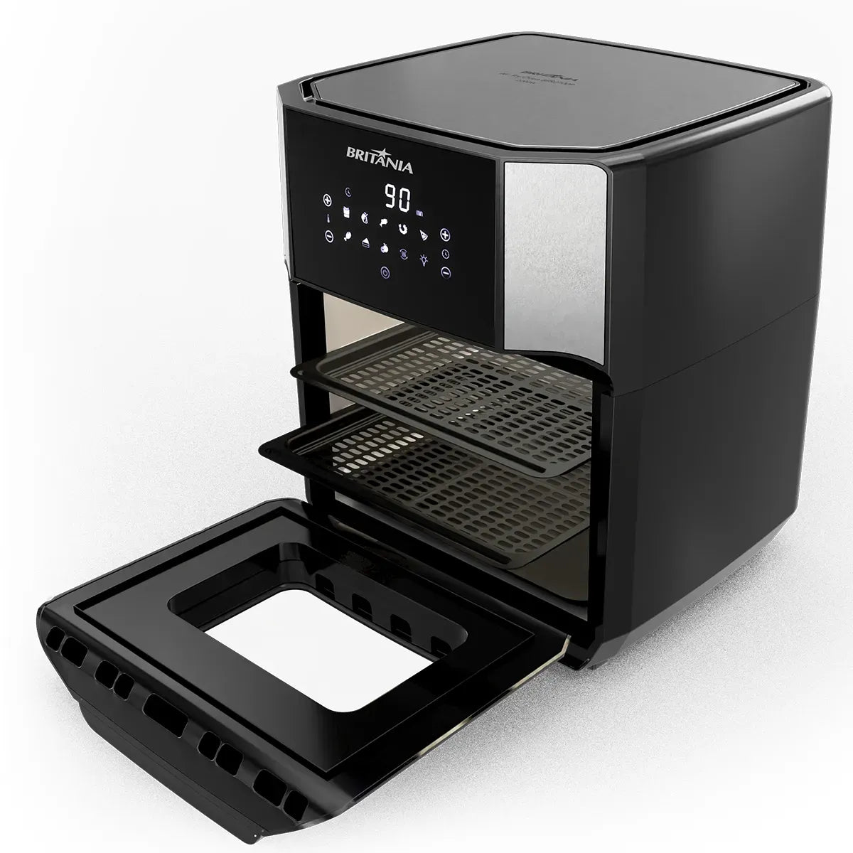 Air Fryer Oven Britânia 12L 4 em 1 1800W BFR2100