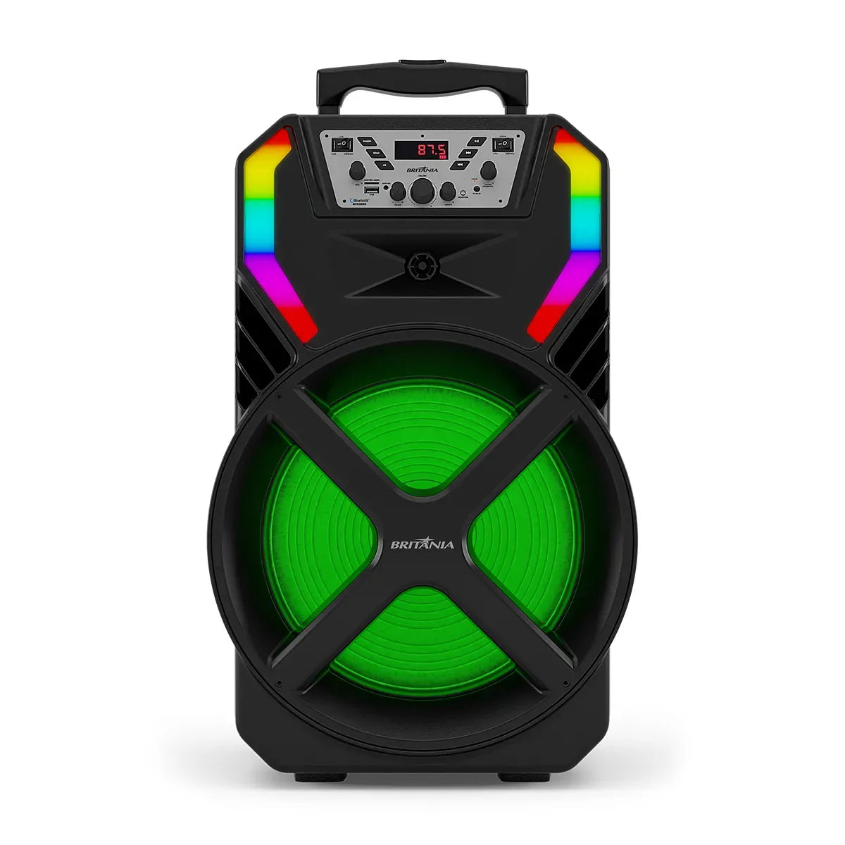 Caixa de Som Amplificada Britânia BCX12500 Woofer 15” 1000W