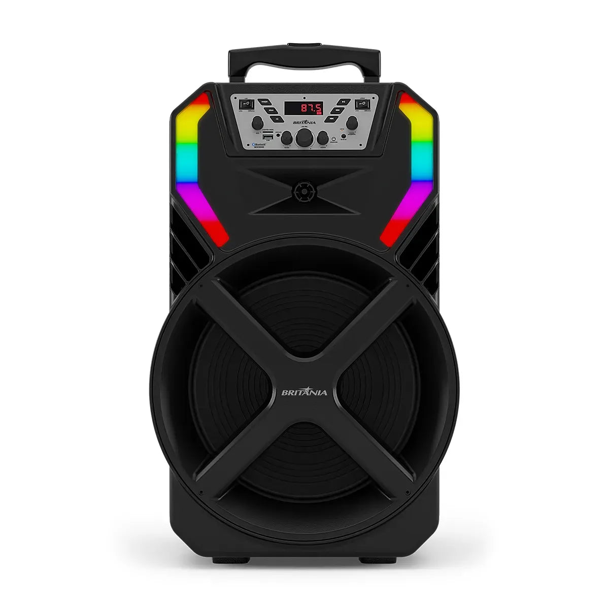 Caixa de Som Amplificada Britânia BCX12500 Woofer 15” 1000W