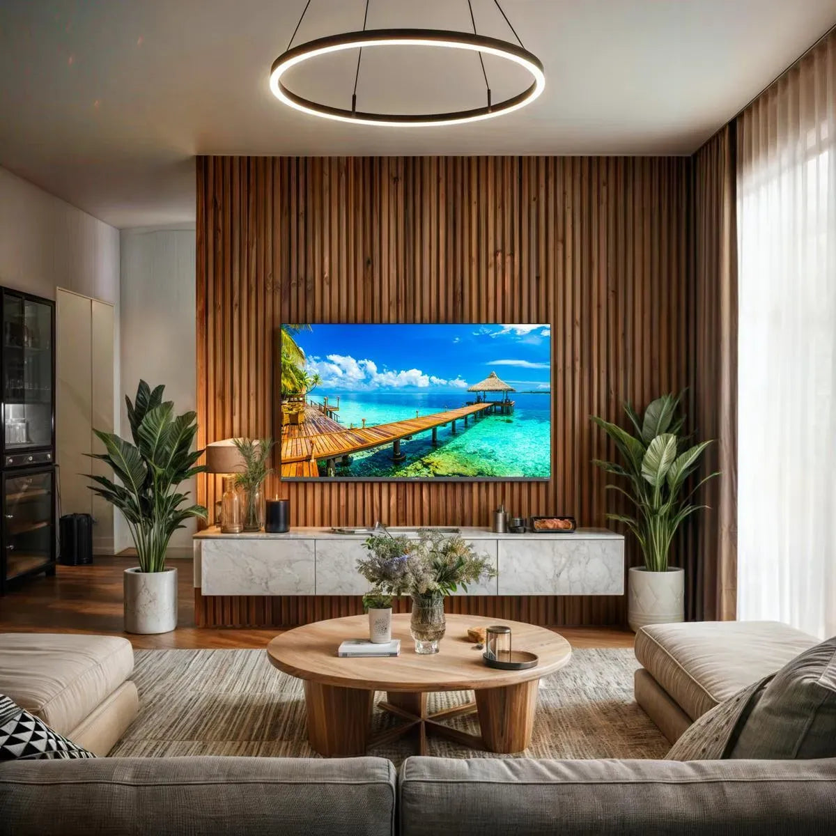 Smart TV 50” Britânia Roku TV Led Dolby Audio BTV50G3ERSGB