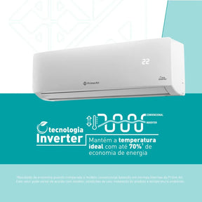 Ar-Condicionado Prime Air Inverter 9000BTUs Frio 9FC