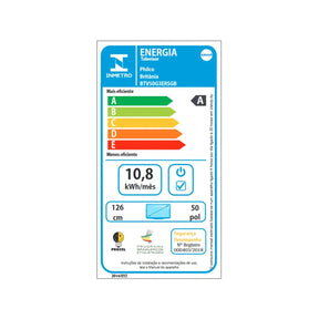 Smart TV 50” Britânia Roku TV Led Dolby Audio BTV50G3ERSGB